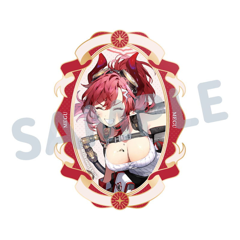 バースデーステッカー／メグ