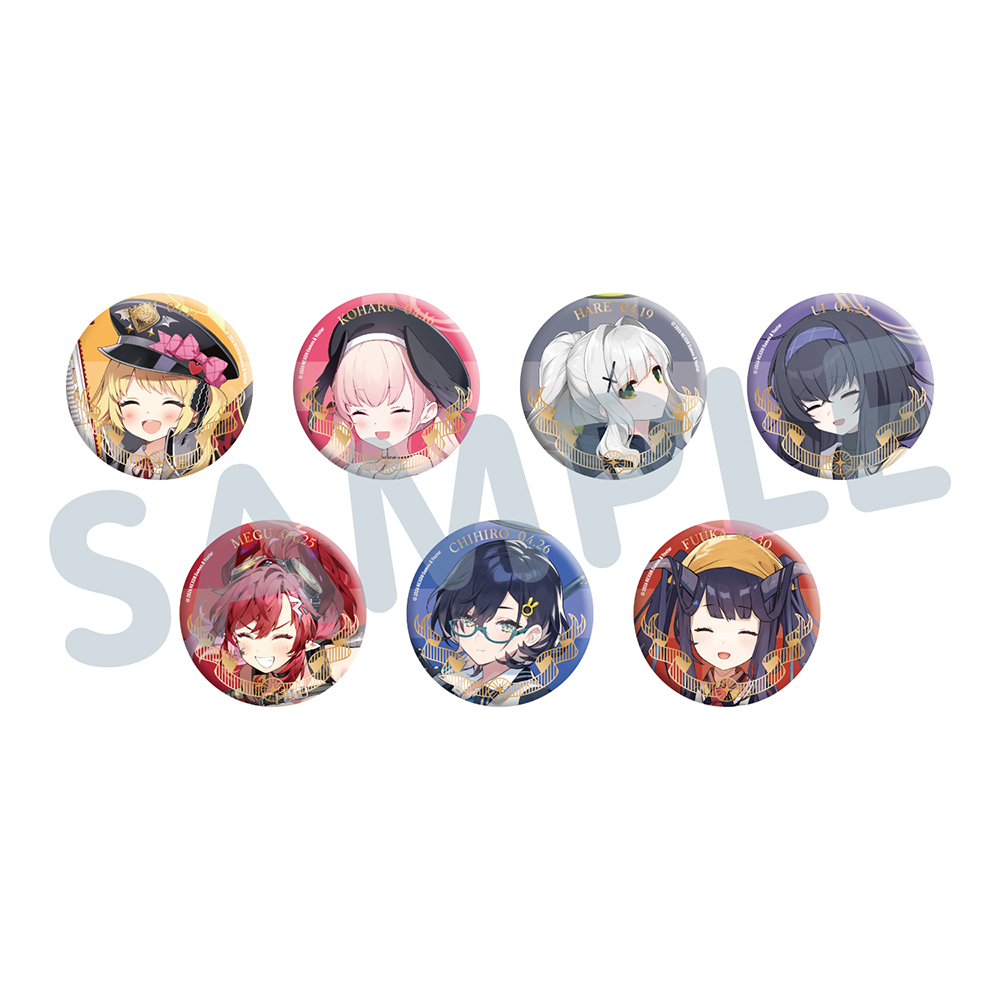 トレーディングバースデー缶バッジ【B】(4月)