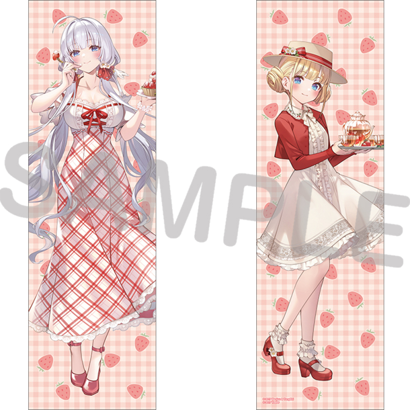 JR秋葉原駅店グッズ(3月)　二股抱き枕カバー／イラストリアス＆ル・トリオンファン