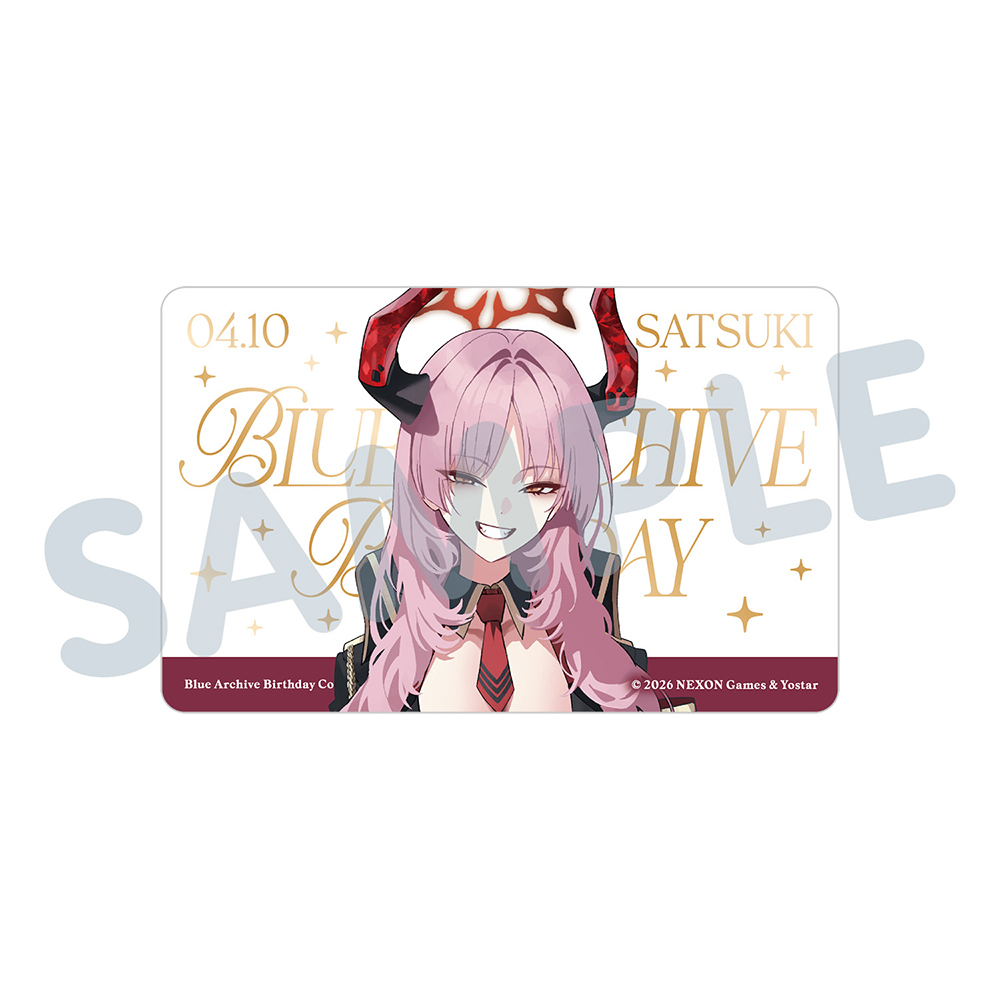 バースデーカード／サツキ