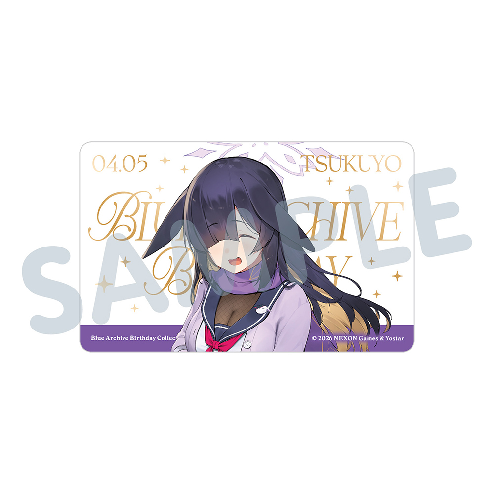 バースデーカード／ツクヨ