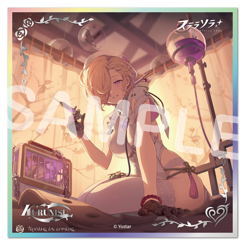 アクリル色紙 008.帳の内の秘め事