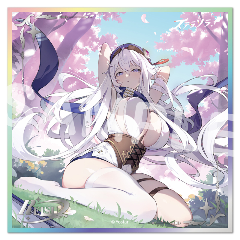 アクリル色紙 009.桜花爛漫