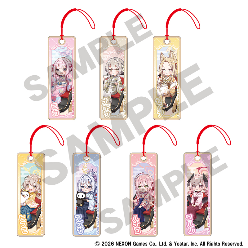 トレーディング千社札風キーホルダー（2026年浅草）