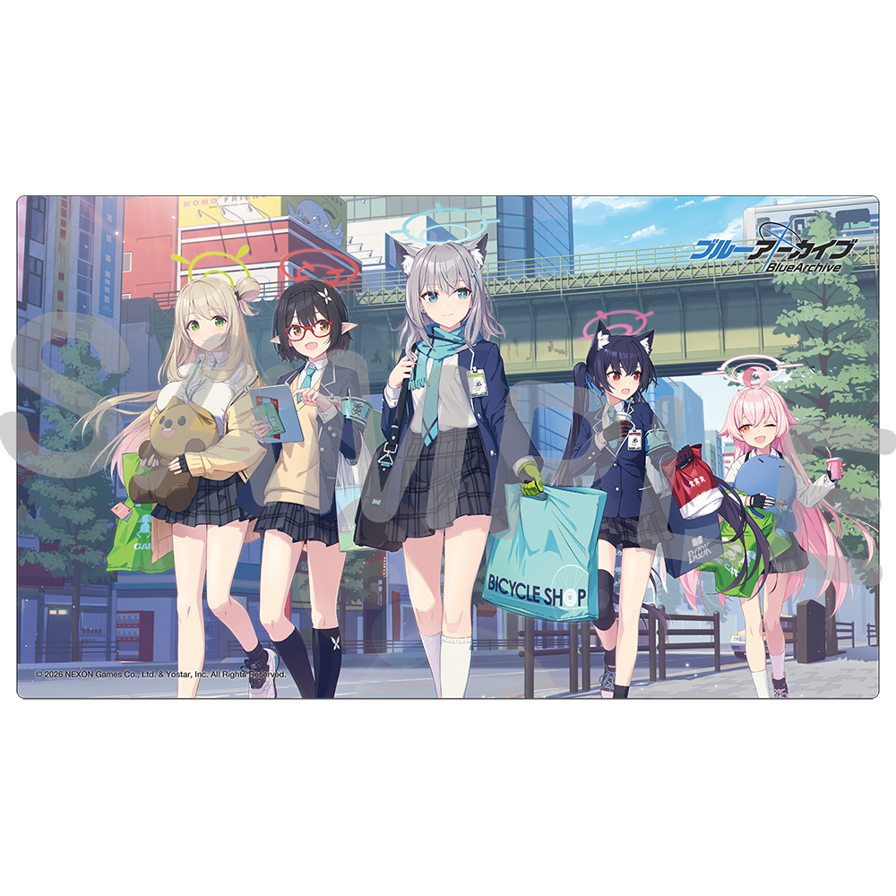 JR秋葉原駅店　マルチプレイマット／アビドス高等学校(2026)