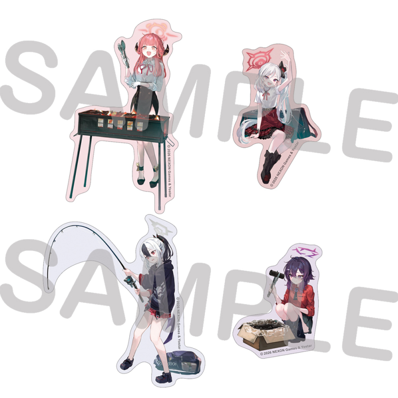 JR秋葉原駅店　ダイカットステッカーセット／ゲヘナ学園(2026)