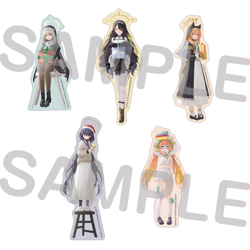 JR秋葉原駅店　ダイカットステッカーセット／トリニティ総合学園(2026)