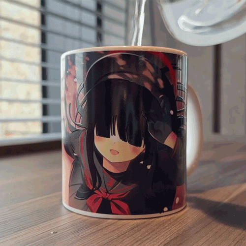 ブルアカ ToSchool ~君がそばにいる日常 マグカップ Yostar OFFICIAL SHOP ONLINE / 温感マグカップ(ToSchool ~君が