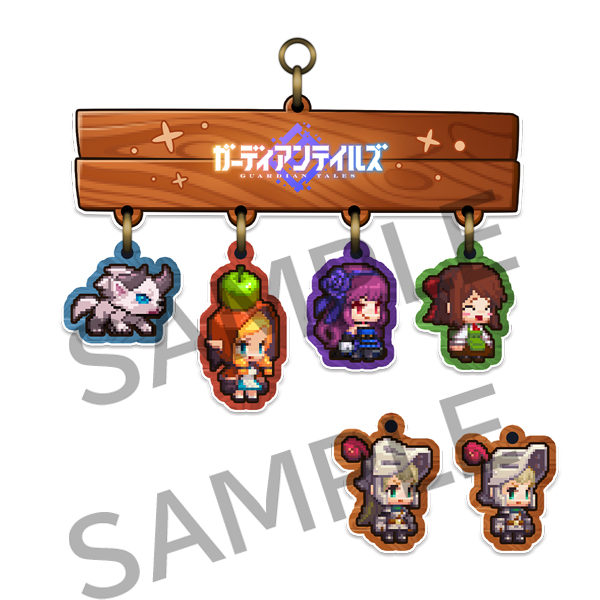 ガーディアンテイルズ ガデテル パーティアクリルキーホルダーセット