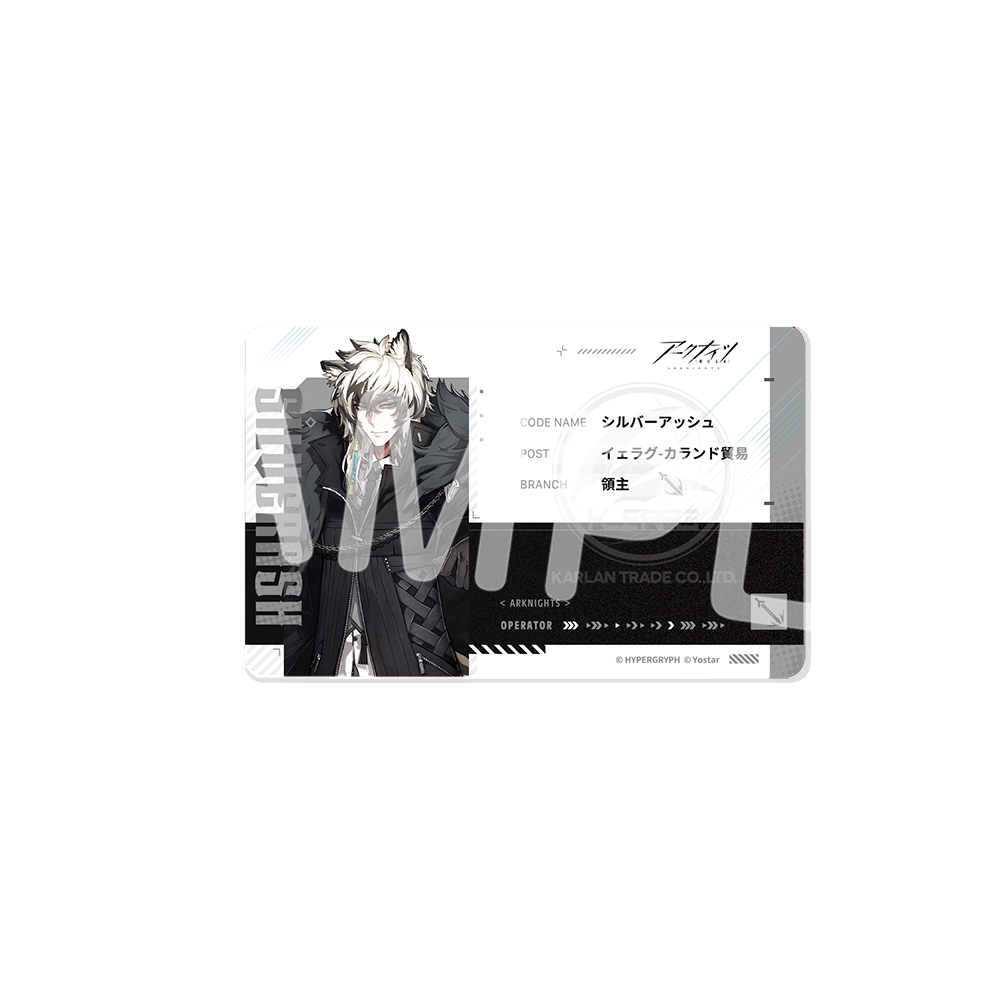 オペレーターIDパス風アクリルバッジVOL.14（単品）