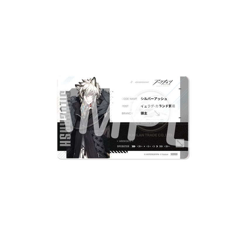 オペレーターIDパス風アクリルバッジVOL.14（単品）