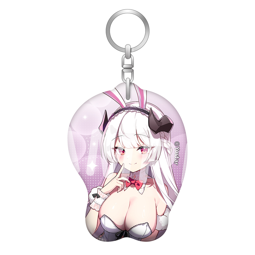 ミニマウスパッド風キーホルダー 004.ヴェルジュ