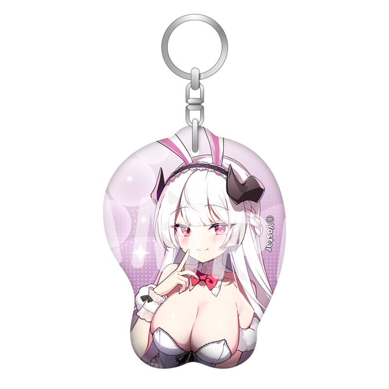 ミニマウスパッド風キーホルダー 004.ヴェルジュ