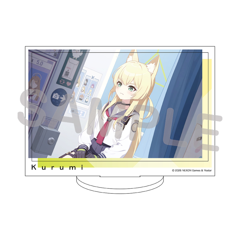 ミニアクリルプレート（クルミ）