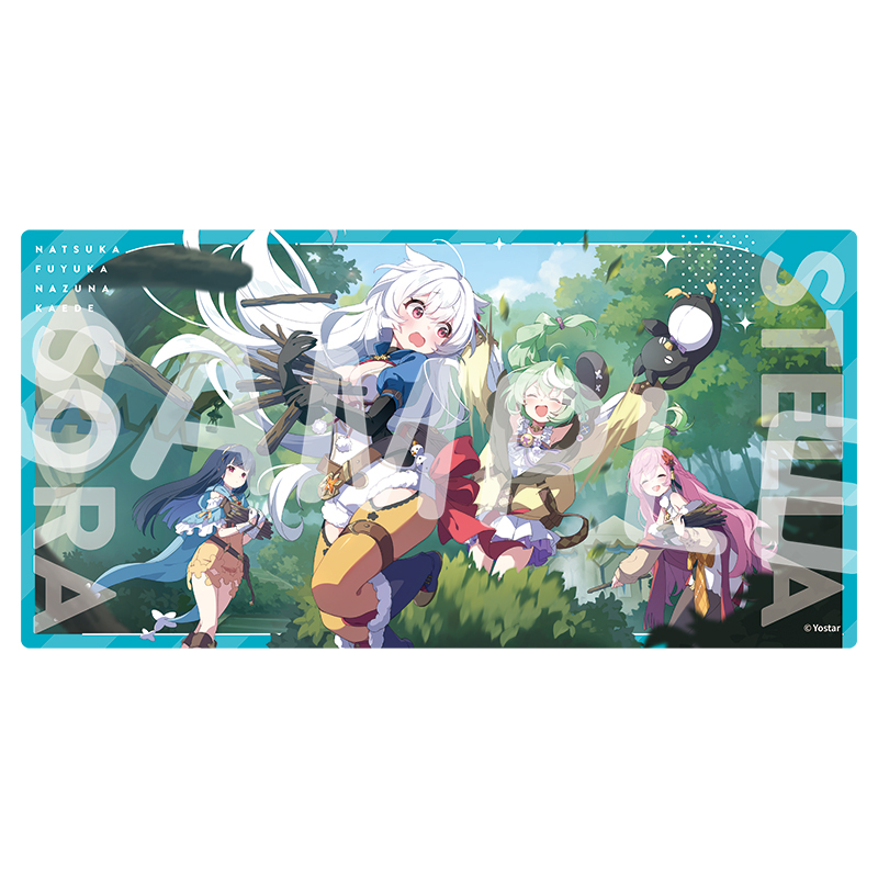 ステラソラ マルチデスクマット 花咲旅団