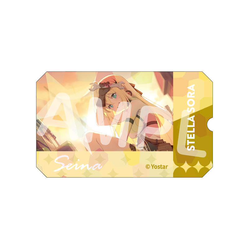 Yostar OFFICIAL SHOP ONLINE / ステラソラ 青空旅券風ステッカー セイナ