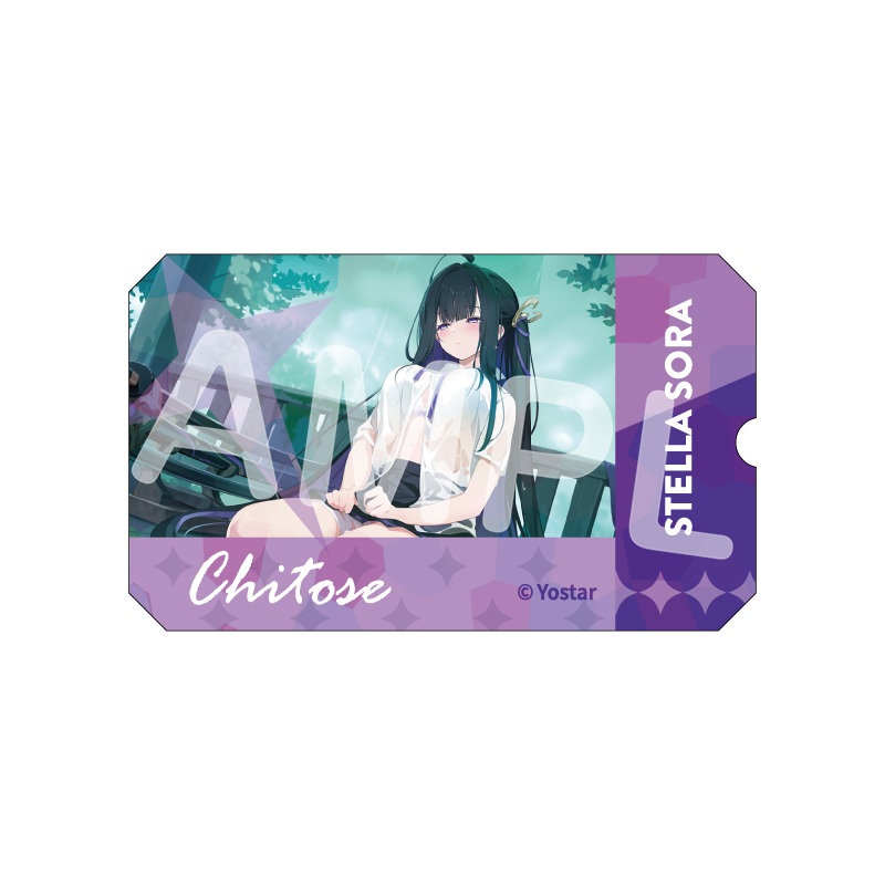 ステラソラ 青空旅券風ステッカー チトセ