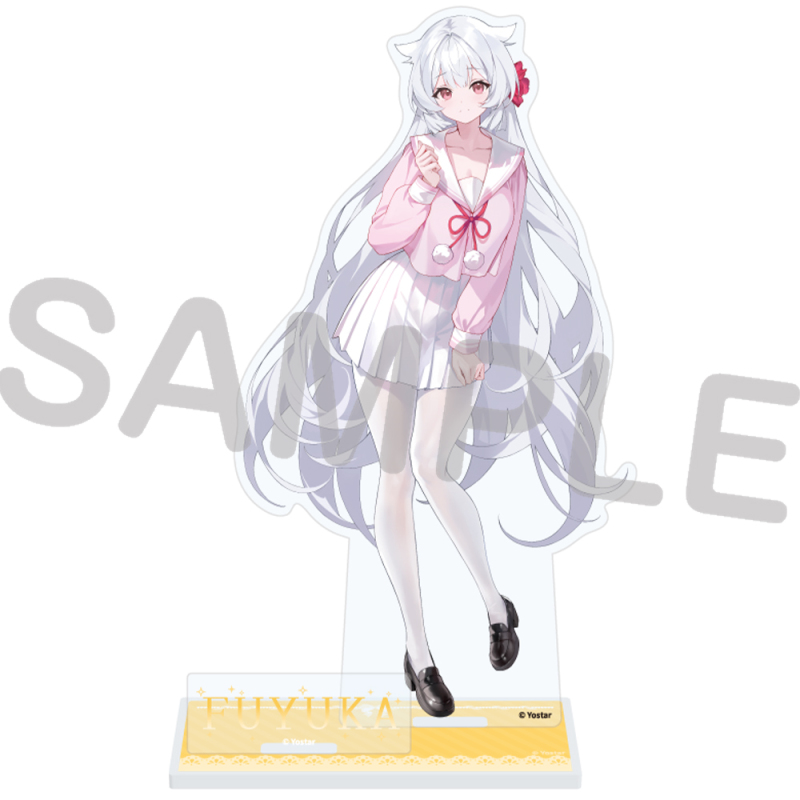 0.5th Anniversary 描き下ろしアクリルスタンド 009.フユカ