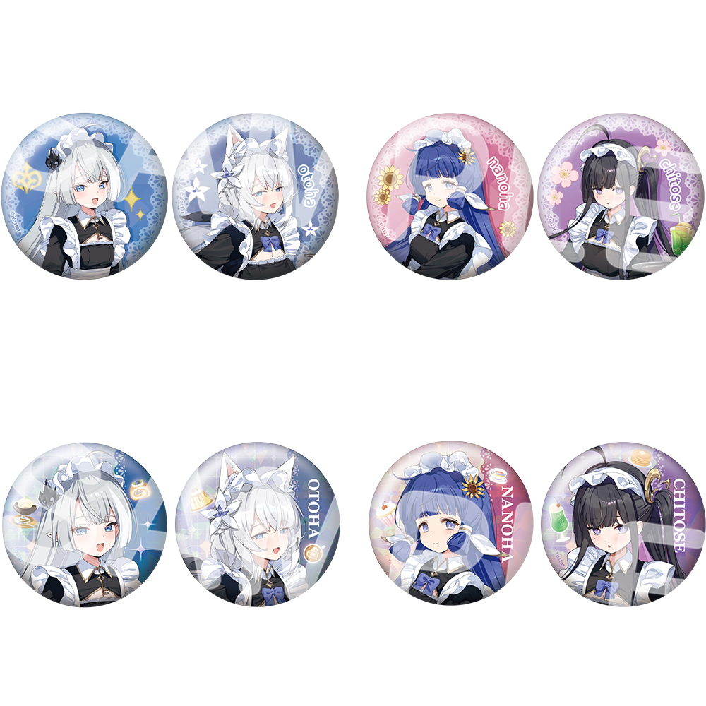 0.5th Anniversary 描き下ろし缶バッジ コンプリートセット