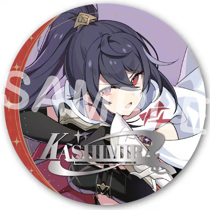 箔押し缶バッジ 005.カシミラ