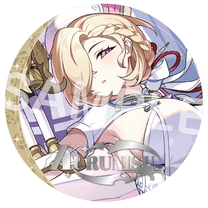 箔押し缶バッジ 014.クルニス（華服）