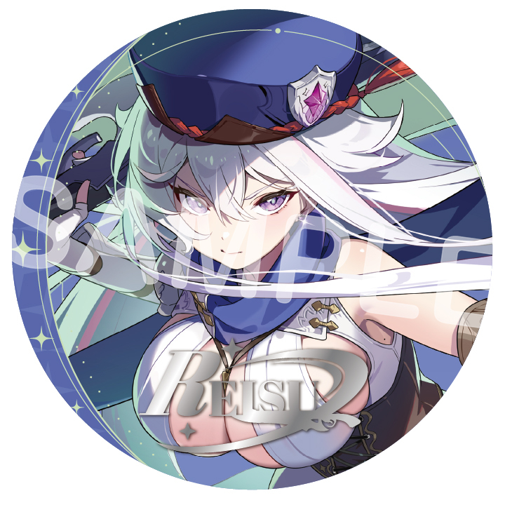 箔押し缶バッジ 015.レイス