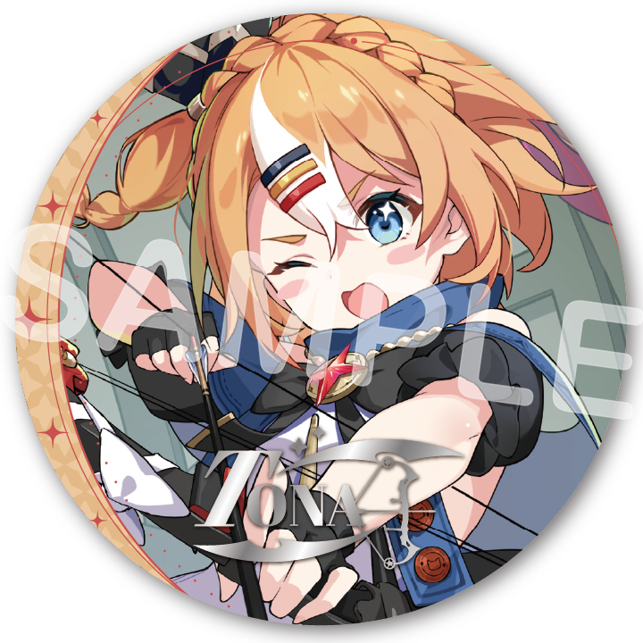 箔押し缶バッジ 016.トーナ