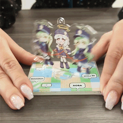 ブルーアーカイブ 公式 アクリルスタンド ノゾミ ヒカリ アオバ 3点 Yostar OFFICIAL SHOP ONLINE / くるくるアクリルスタンド