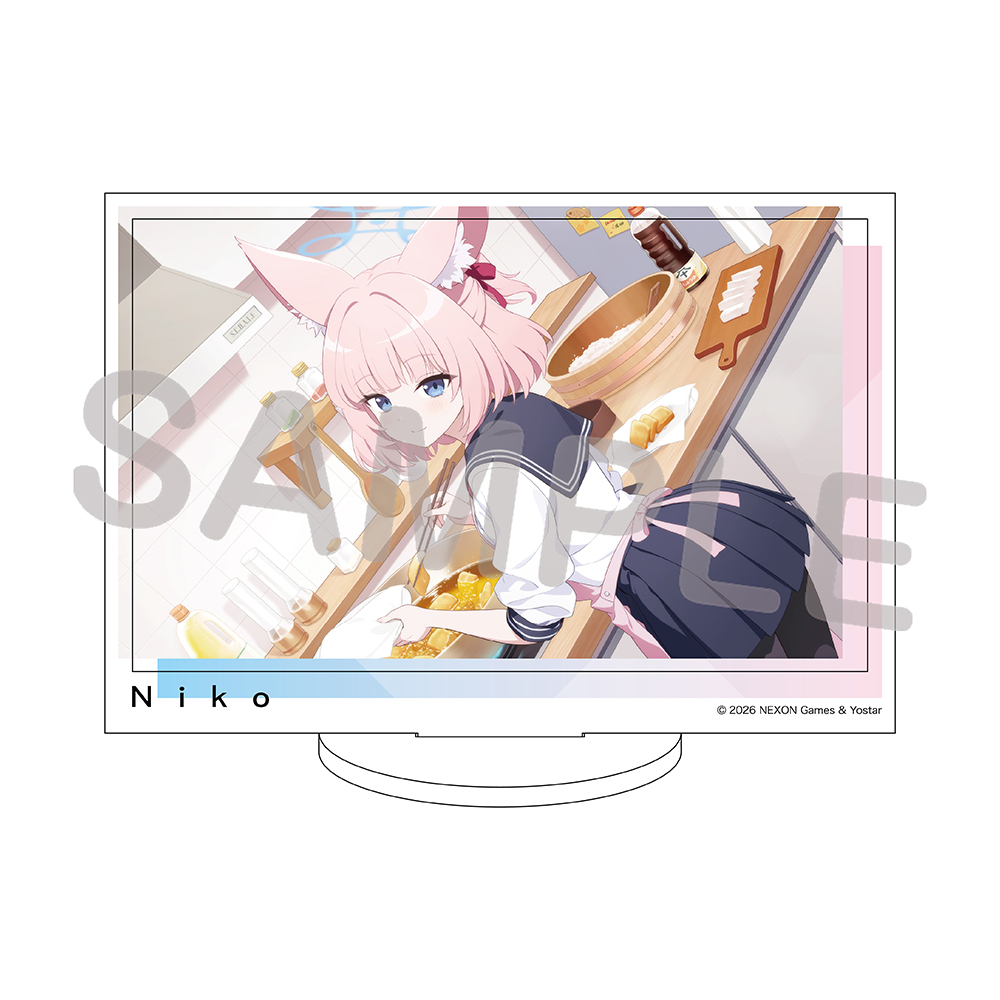 ミニアクリルプレート（ニコ）