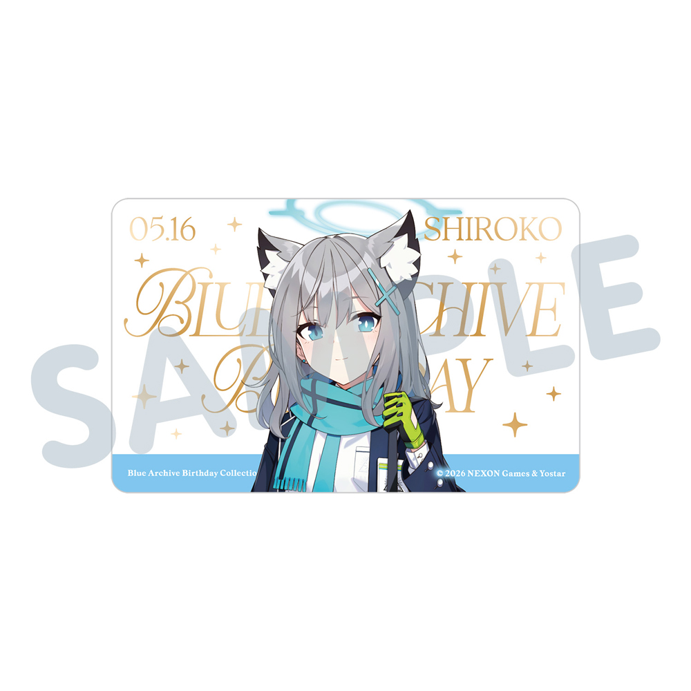 Yostar OFFICIAL SHOP ONLINE / バースデーカード／シロコ