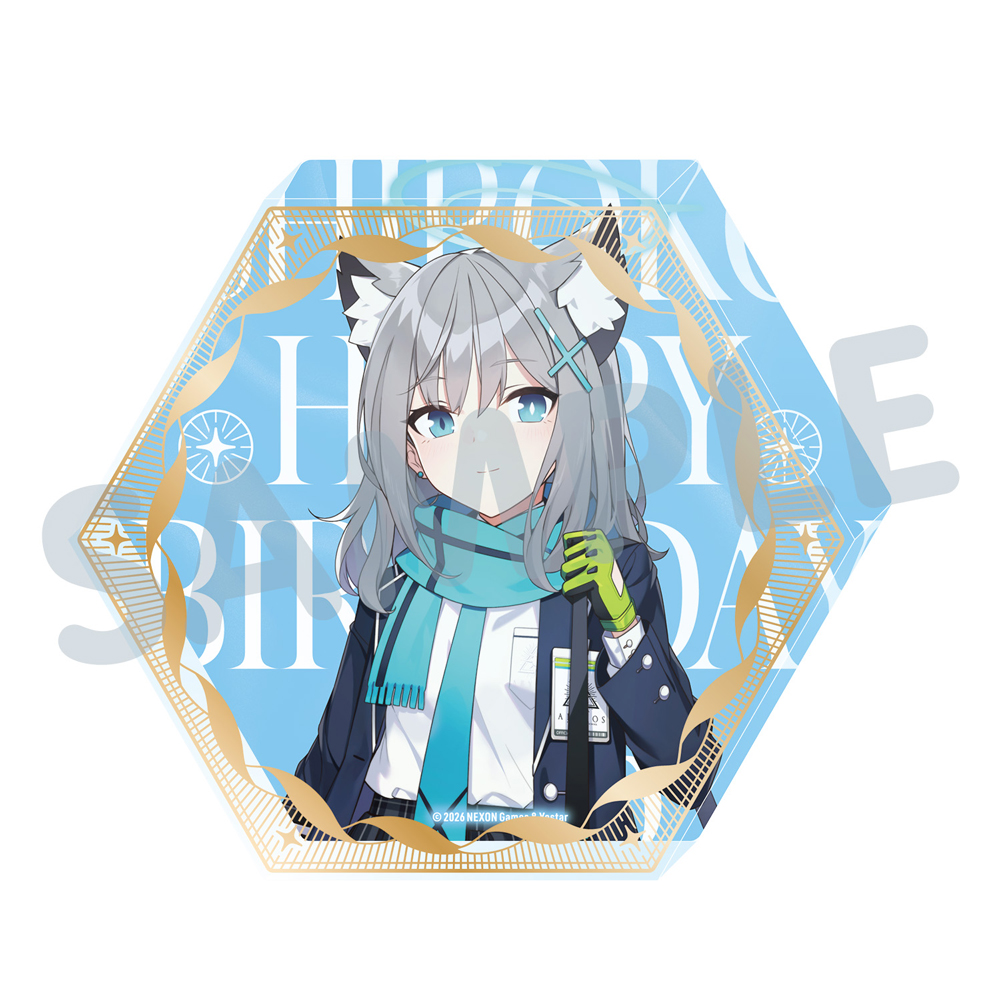 ブルーアーカイブ birthday グッズ シロコ シロコテラー 各3点セット