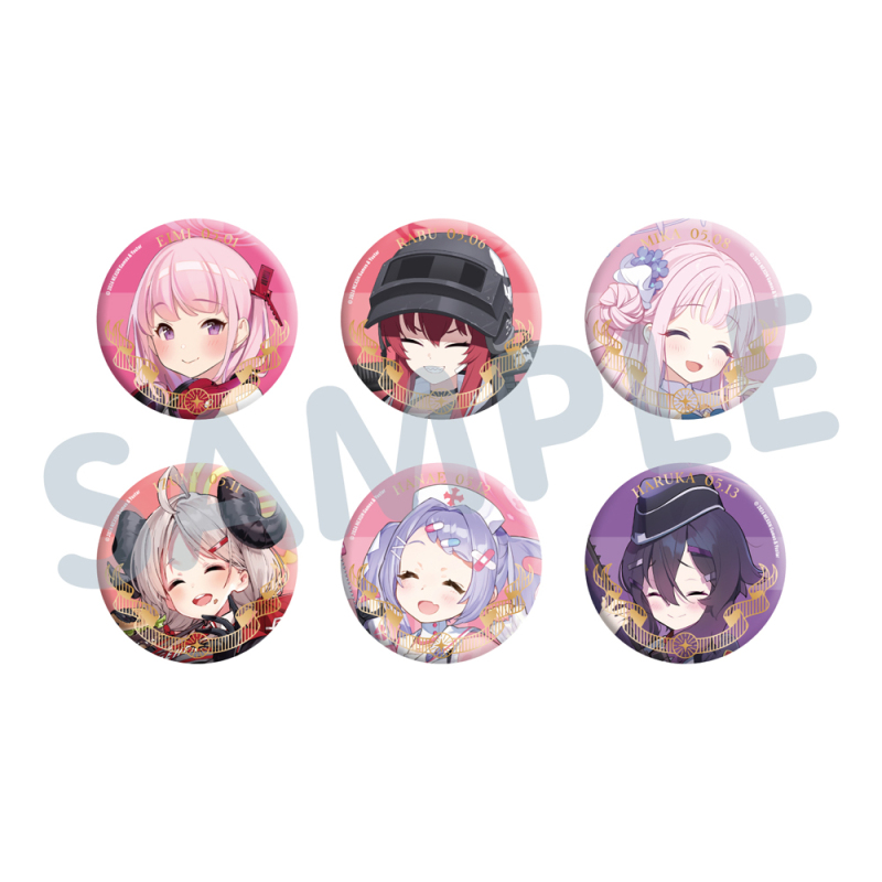 トレーディングバースデー缶バッジ【A】(5月)