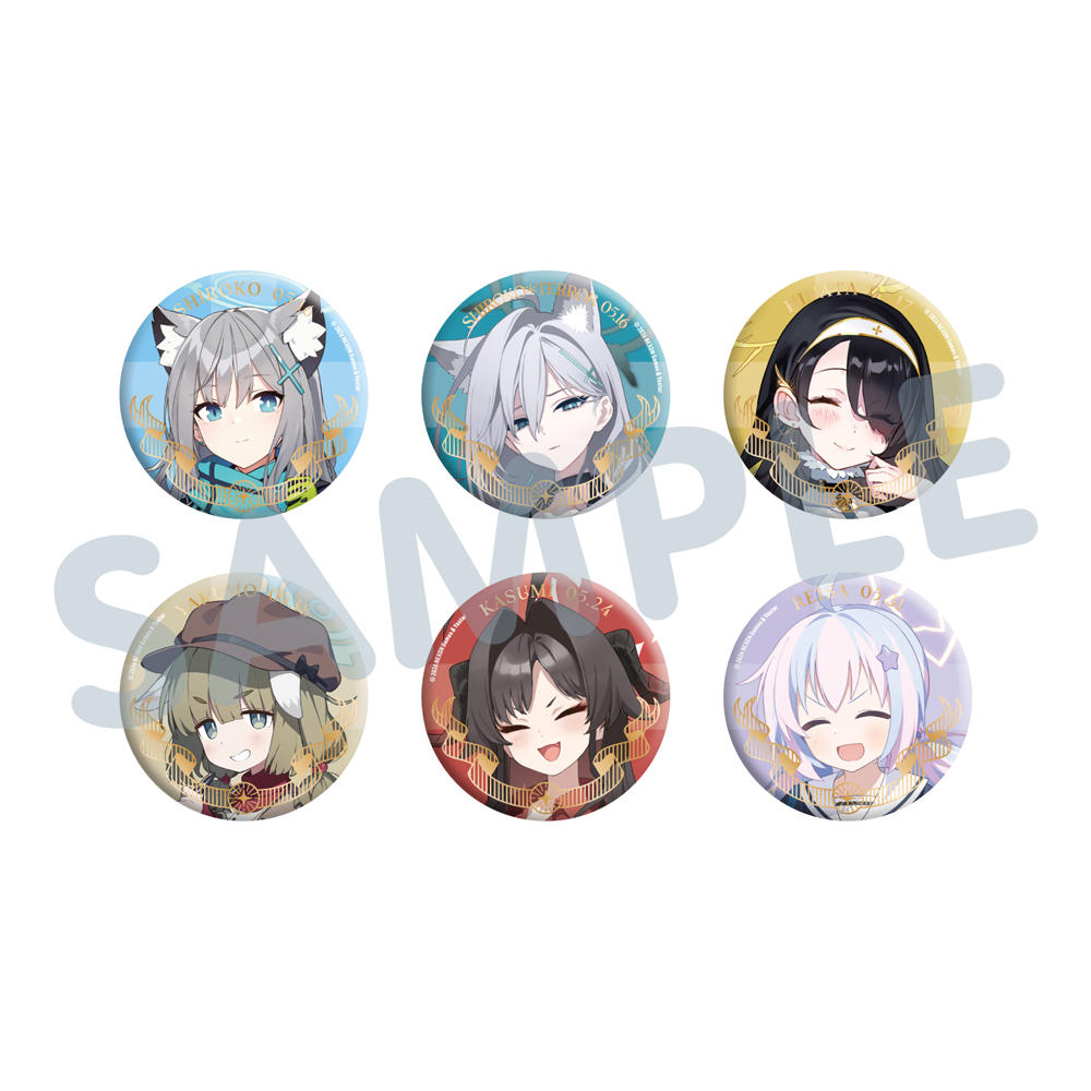 トレーディングバースデー缶バッジ【B】(5月)