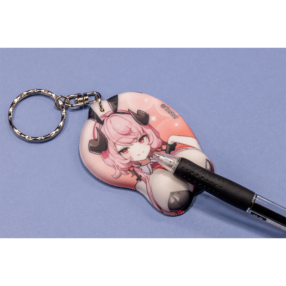 Yostar OFFICIAL SHOP ONLINE / ミニマウスパッド風キーホルダー 002