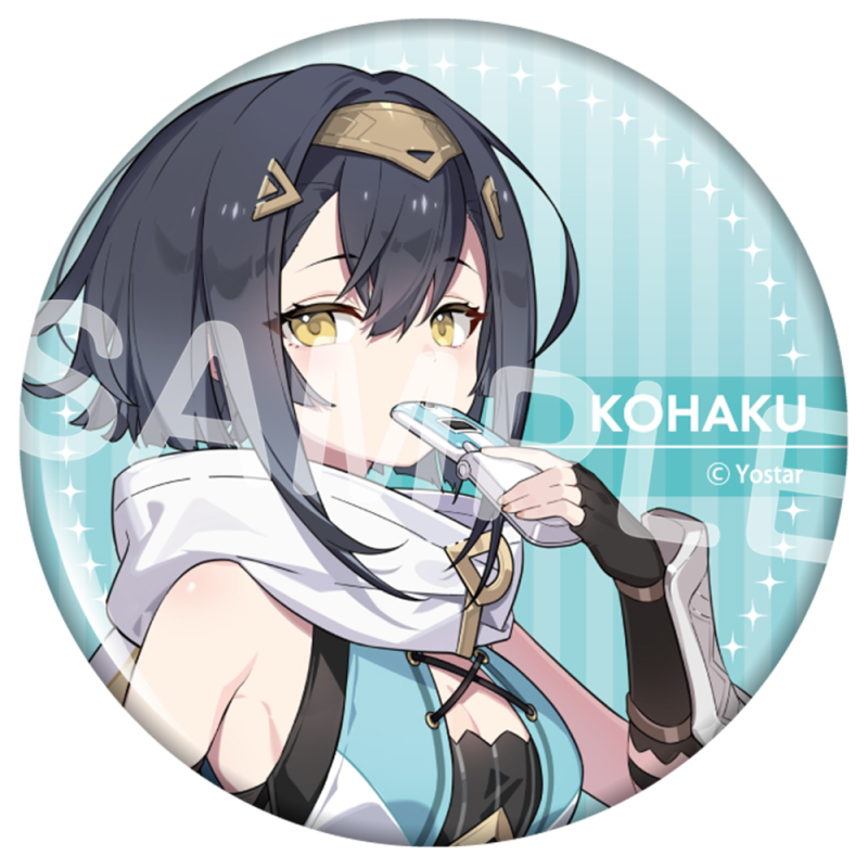 缶バッジ 003.コハク