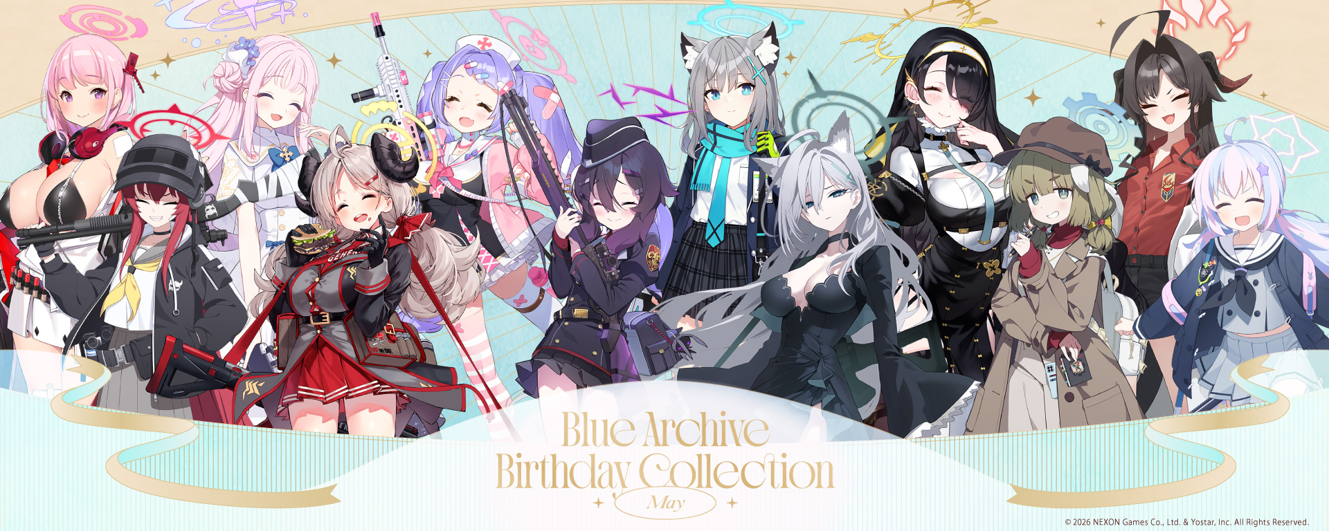 Blue Archive Birthday Collection