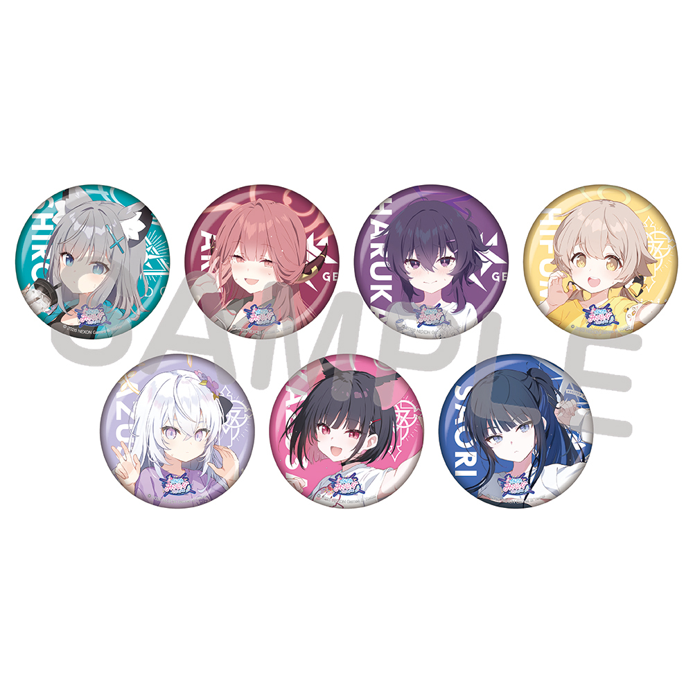 ブルアカみゅーじっく♪3D LIVE トレーディング缶バッジ【A】（コンプリートセット）