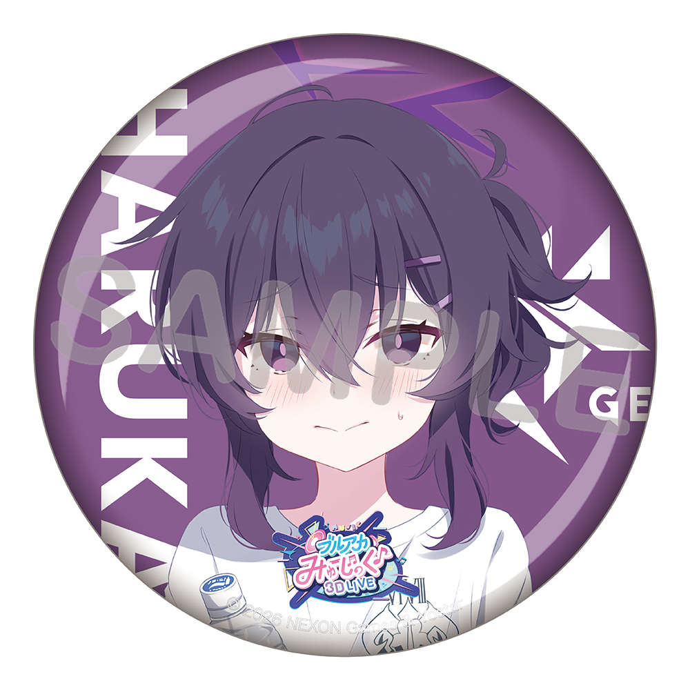 香港 限定　アズサ　缶バッジ Yostar OFFICIAL SHOP ONLINE / ブルアカみゅーじっく♪3D LIVE