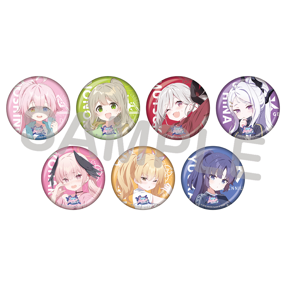 ブルアカみゅーじっく♪3D LIVE トレーディング缶バッジ【B】（コンプリートセット）