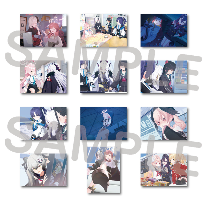 ブルアカみゅーじっく♪3D LIVE トレーディングブロマイド【C】 （ランダム・3枚入り）