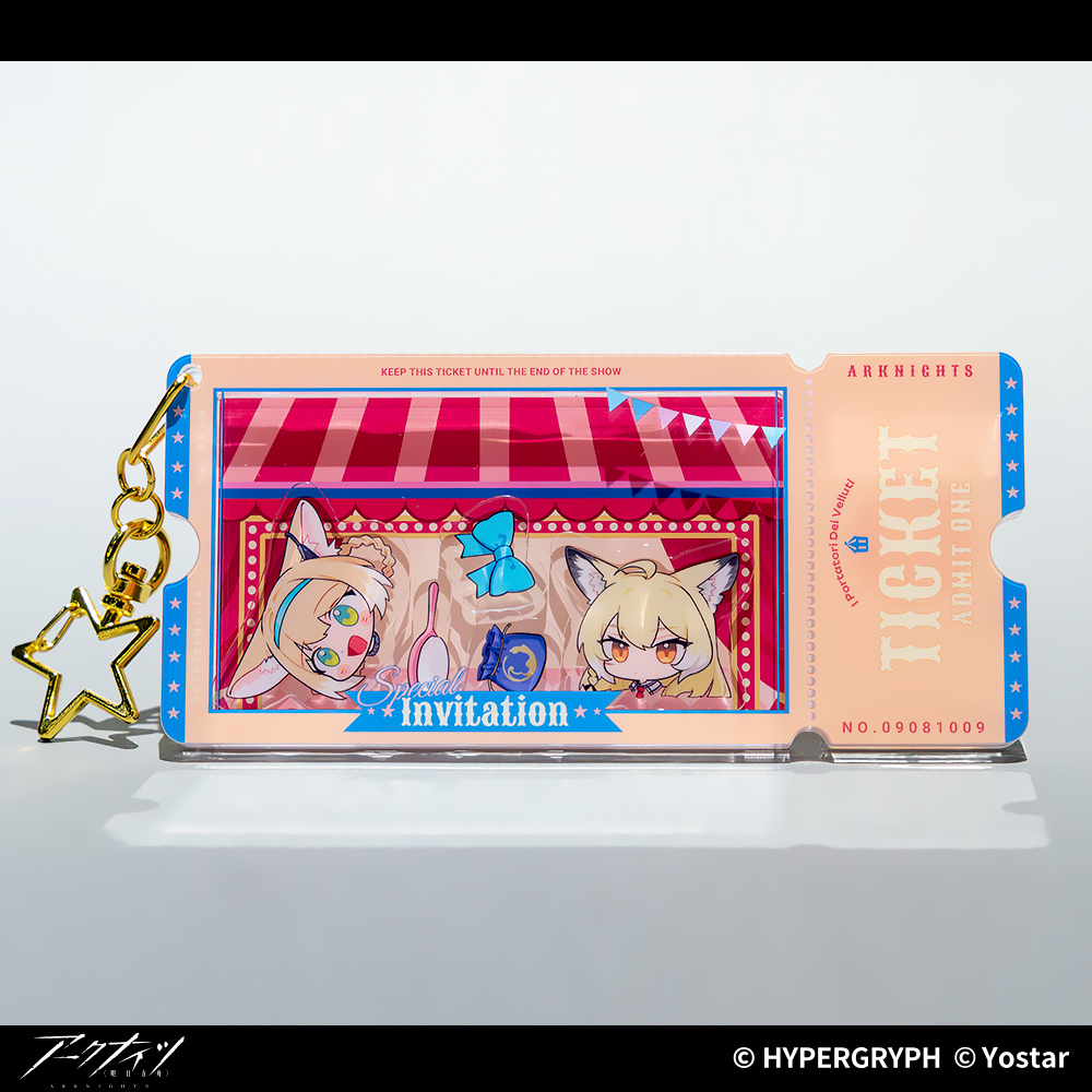 アークナイツ ロドスメモリー シャカシャカキーホルダー 四季 Yostar OFFICIAL SHOP ONLINE / ロドスメモリーシャカシャカ