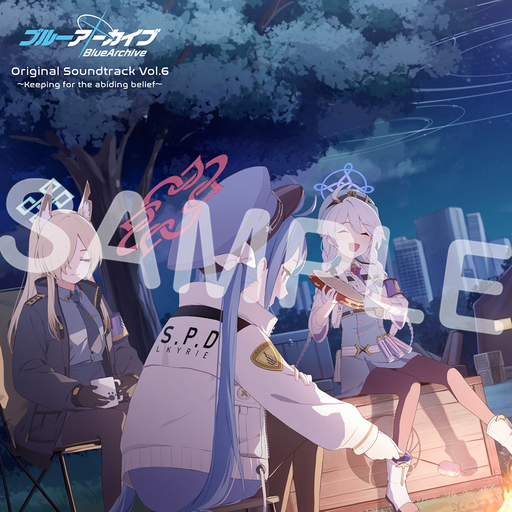 ブルーアーカイブ オリジナルサウンドトラック Vol.6 未開封品　特典未使用 Yostar OFFICIAL SHOP ONLINE / 【再販】Blue Archive Original