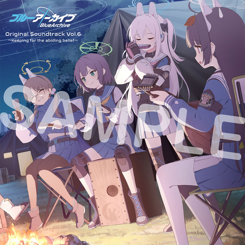 ブルーアーカイブ オリジナルサウンドトラック Vol.6 開封品　特典未使用 Yostar OFFICIAL SHOP ONLINE / 【再販】Blue Archive Original