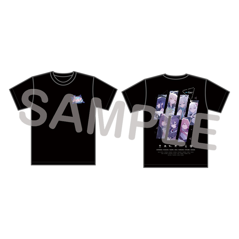 【激レア】 PLAVE 2023年 WHY Tシャツ ビッグ フォト カード Yostar OFFICIAL SHOP ONLINE / ブルアカみゅーじっく♪3D LIVE T