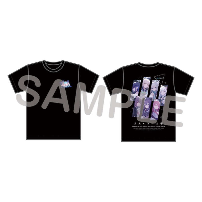 ブルアカみゅーじっく♪3D LIVE Tシャツ（キービジュアル ~ん、決めポーズ~）