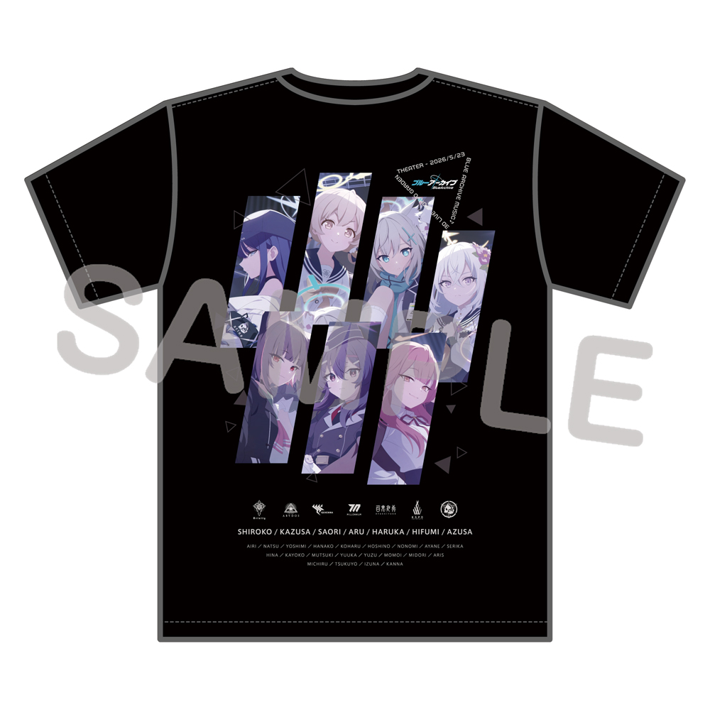 Yostar OFFICIAL SHOP ONLINE / ブルアカみゅーじっく♪3D LIVE T