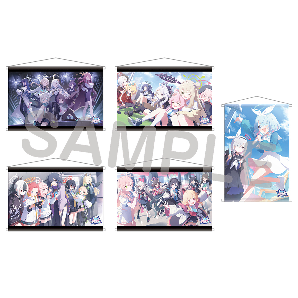 ブルアカみゅーじっく♪3D LIVE タペストリー