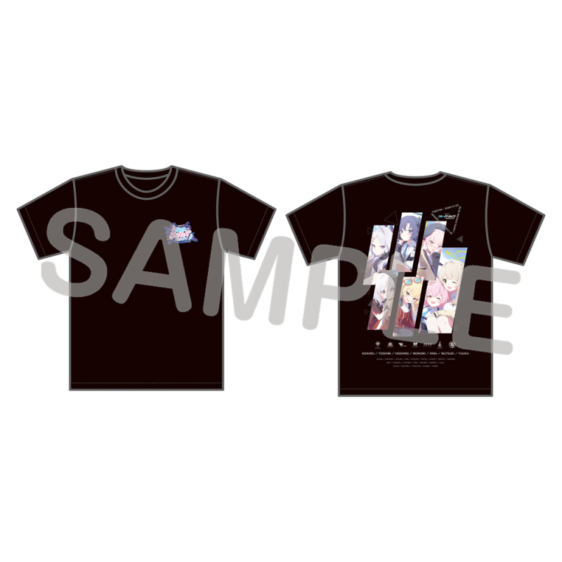 ブルアカみゅーじっく♪3D LIVE Tシャツ（キービジュアル ~みんな可愛いわね♪~）