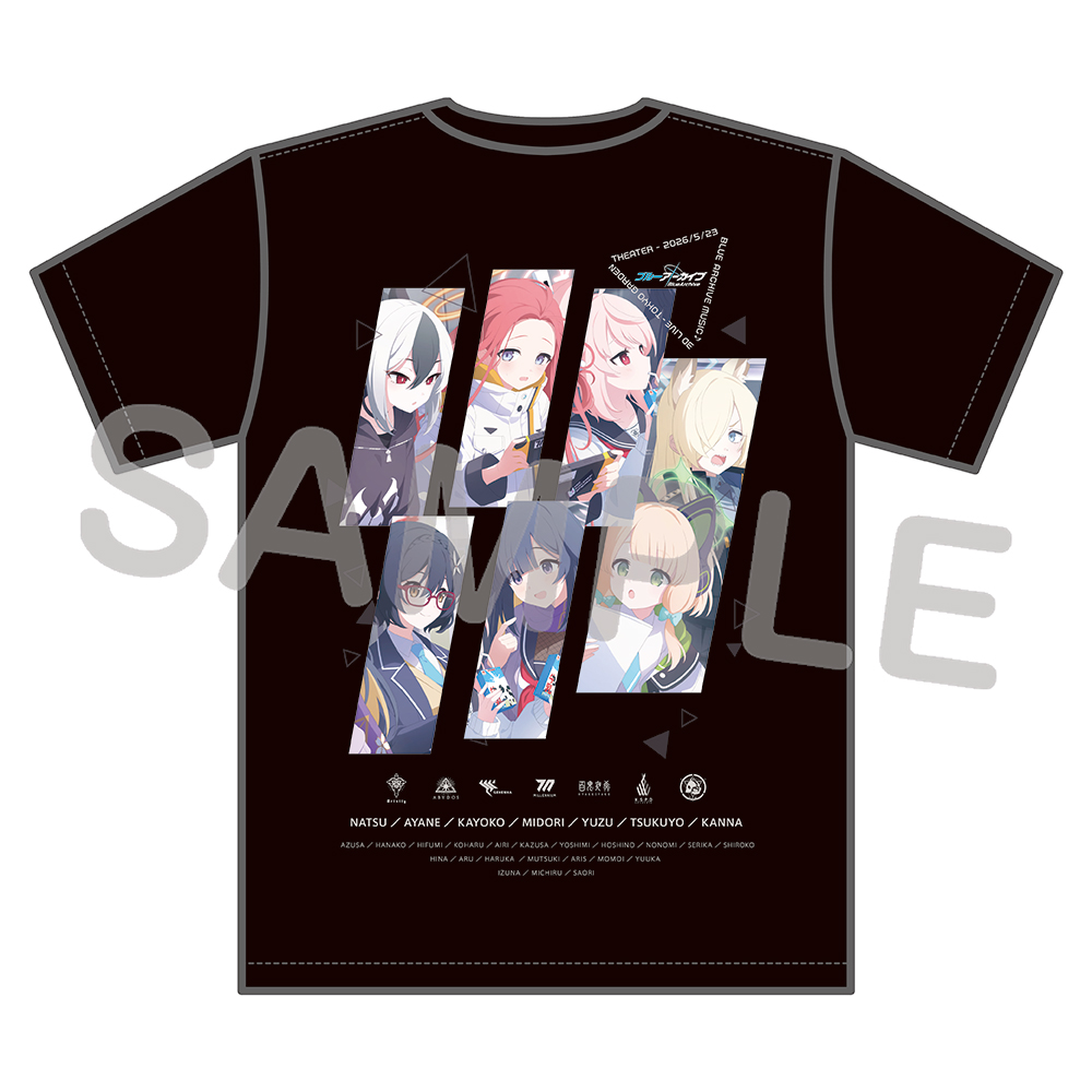 Yostar OFFICIAL SHOP ONLINE / ブルアカみゅーじっく♪3D LIVE T