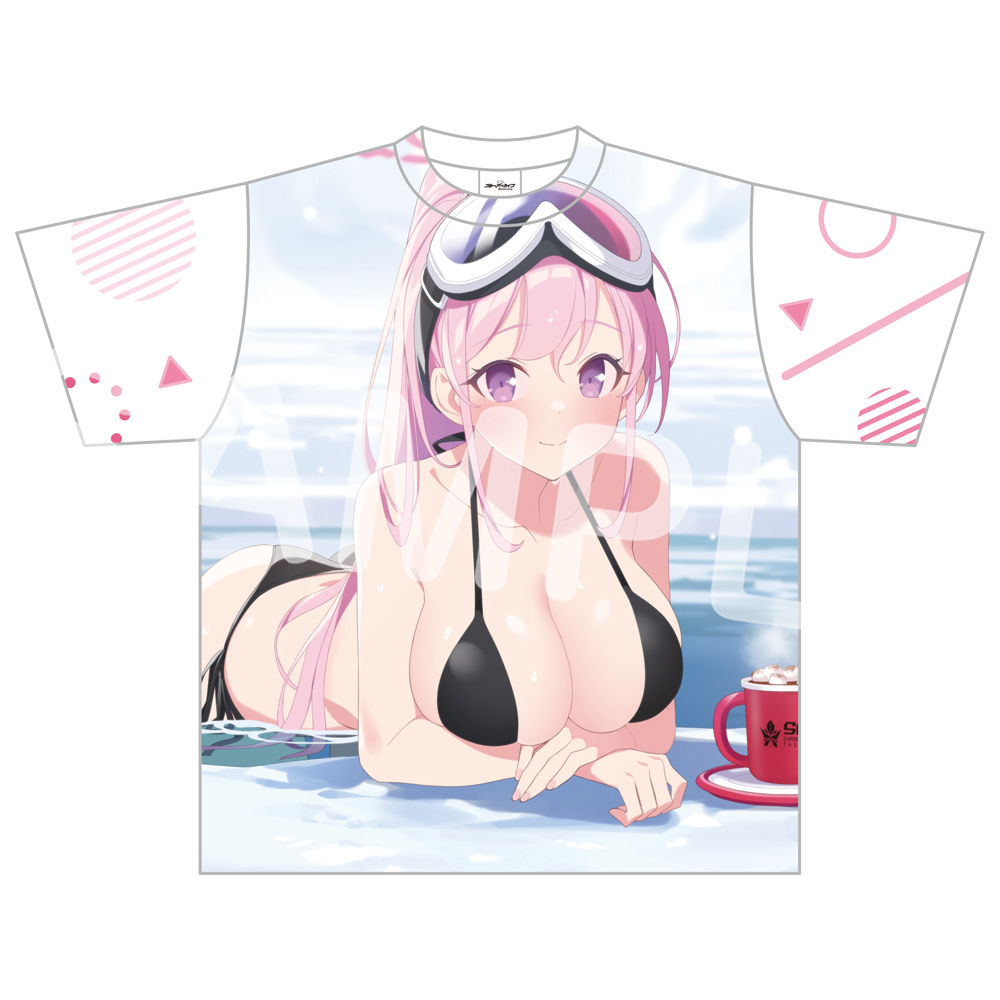 JR秋葉原駅店　フルグラフィックTシャツ／エイミ（水着）